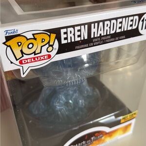 Funko Deluxe Eren Hardened Blue Figure